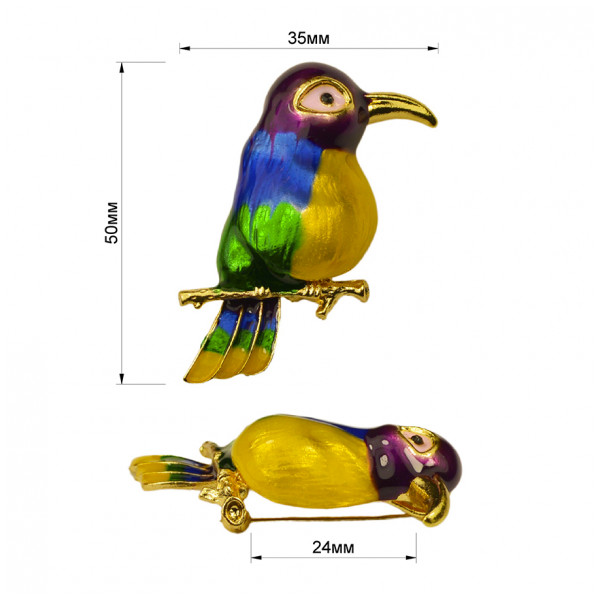 Брошь на булавке  